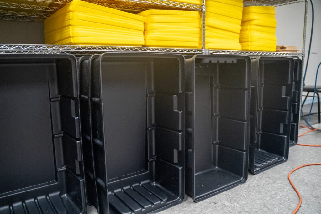 Custom industrial packaging trays