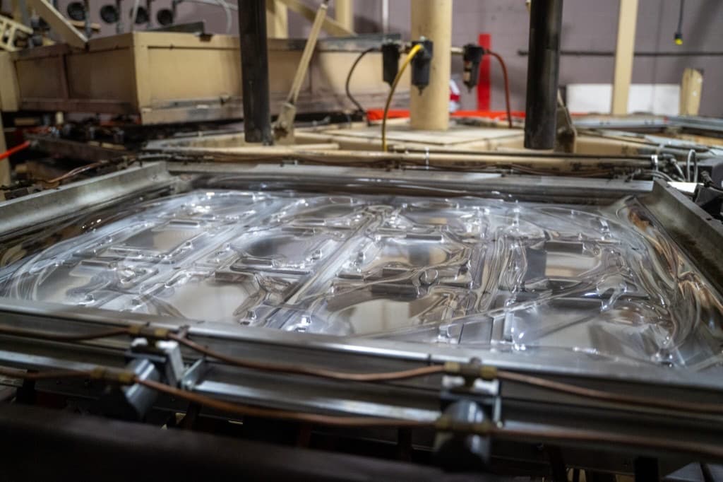 Medical device packaging sterile trays